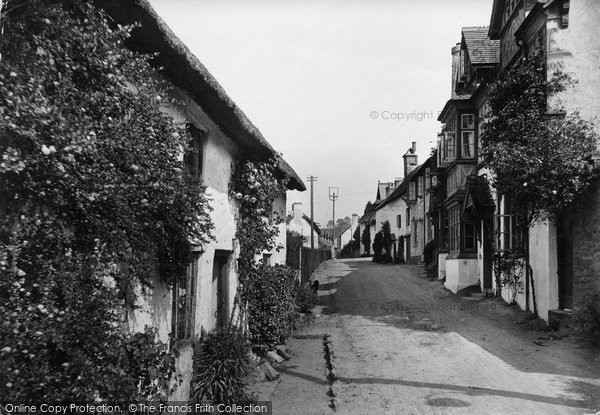 Photo of Porlock, High Street 1919