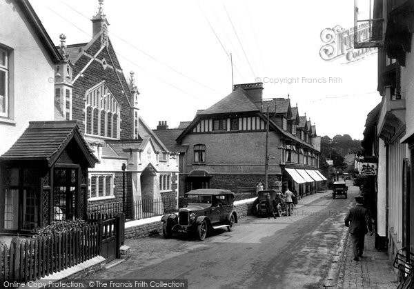 Photo of Porlock, High Street 1927