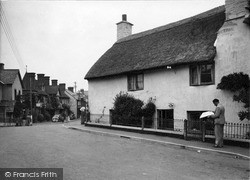 High Street And Castle Hotel c.1950, Porlock