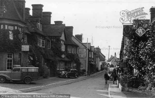 Photo of Porlock, High Street c.1955