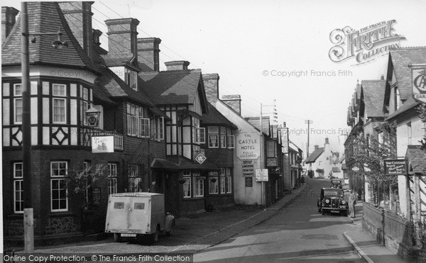 Photo of Porlock, High Street c.1955
