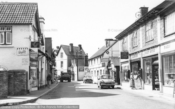 Photo of Porlock, High Street c.1960