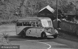 Motor Coach c.1955, Porlock