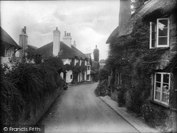 Old Cottages At Doverhay 1929, Porlock