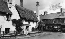 Old Cottages c.1955, Porlock