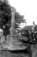 Old Cross In The Churchyard 1907, Porlock