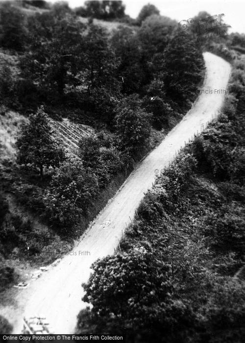 Photo of Porlock, Porlock Hill c.1930