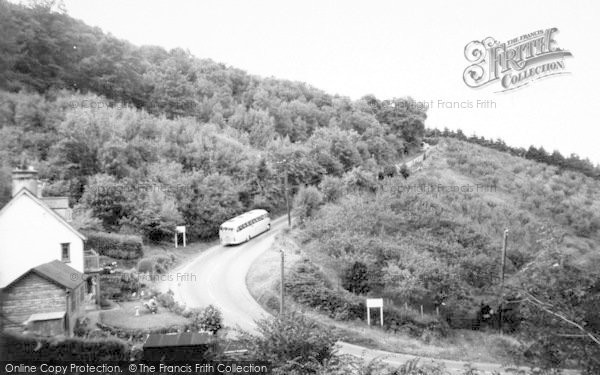 Photo of Porlock, Porlock Hill c.1960