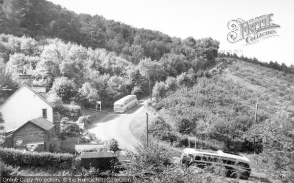 Photo of Porlock, Porlock Hill c.1960