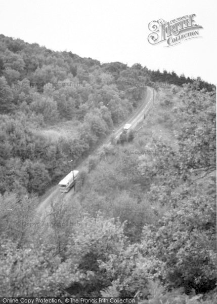 Photo of Porlock, Porlock Hill c.1960