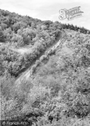 Porlock Hill c.1960, Porlock