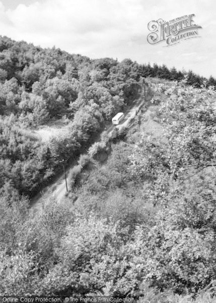 Photo of Porlock, Porlock Hill c.1960