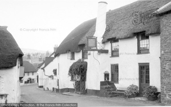 Photo of Porlock, Ship Inn c.1955