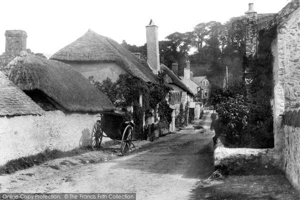 Photo of Porlock, Street 1897