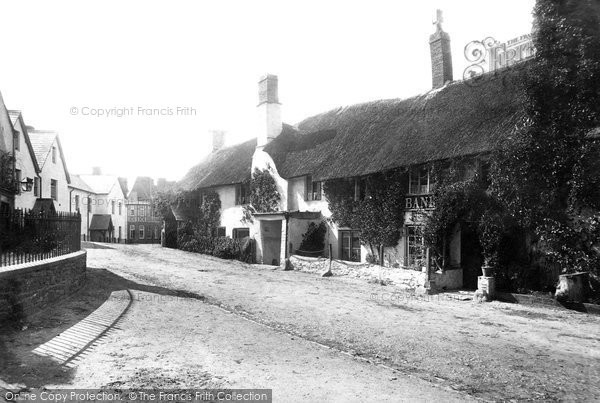 Photo of Porlock, The Bank 1892