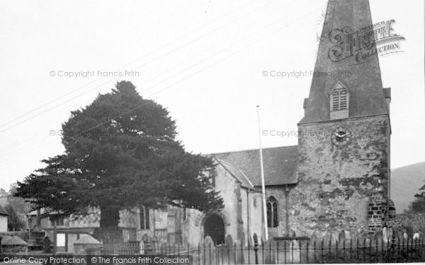 Photo of Porlock, The Church c.1950