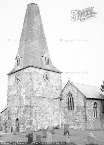 Photo of Porlock, The Church c.1955