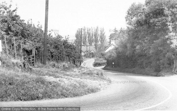 Photo of Porlock, The Foot Of Porlock Hill c.1955