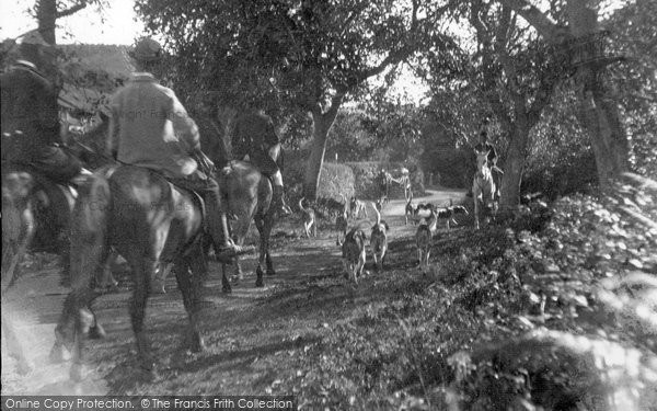 Photo of Porlock, The Horner Valley With The Devon And Somerset Stag Hounds 1907