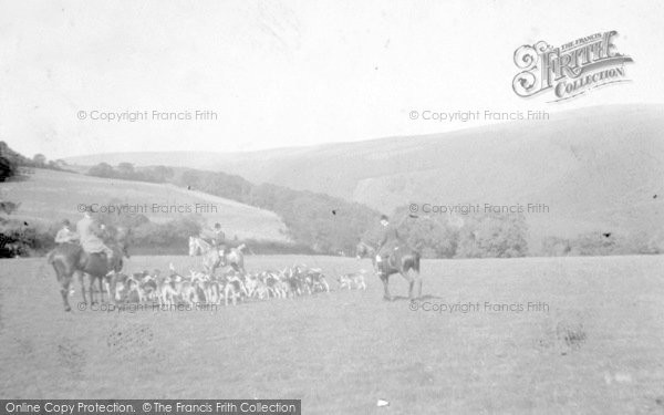 Photo of Porlock, The Hunt 1907