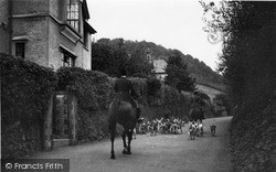 The Hunt Moves Off c.1950, Porlock