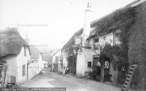 Photo of Porlock, The Ship Inn 1897