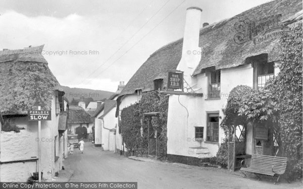 Photo of Porlock, The Ship Inn 1927
