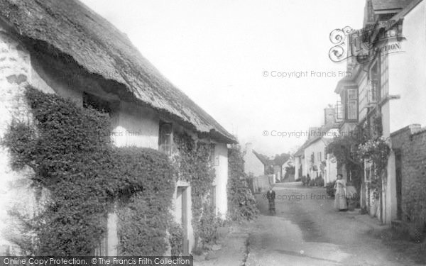 Photo of Porlock, The Village 1907
