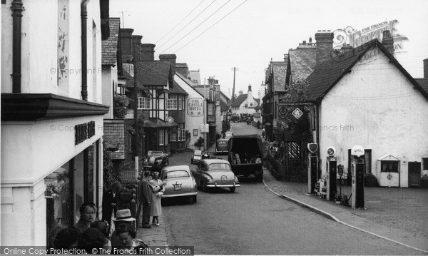 Photo of Porlock, The Village c.1955