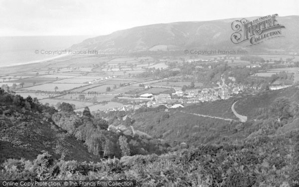 Photo of Porlock, Vale And Hurlestone Point 1923