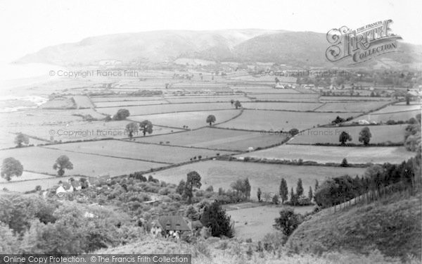 Photo of Porlock, View From Motor Toll Road c.1939