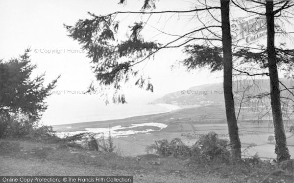 Photo of Porlock, View From The Toll Road c.1955