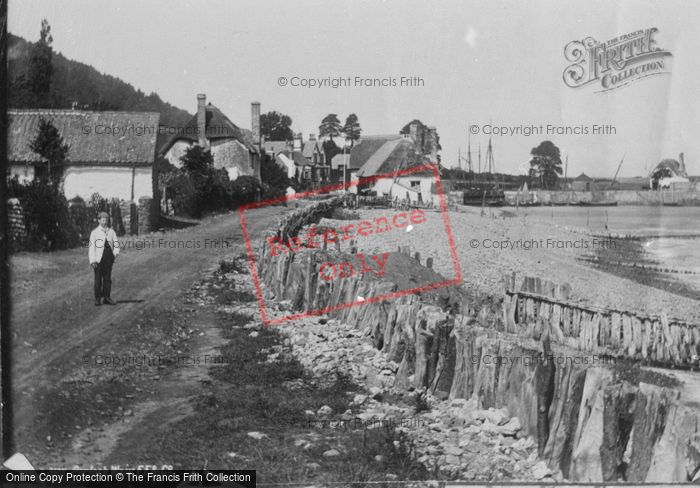 Photo of Porlock Weir, 1892