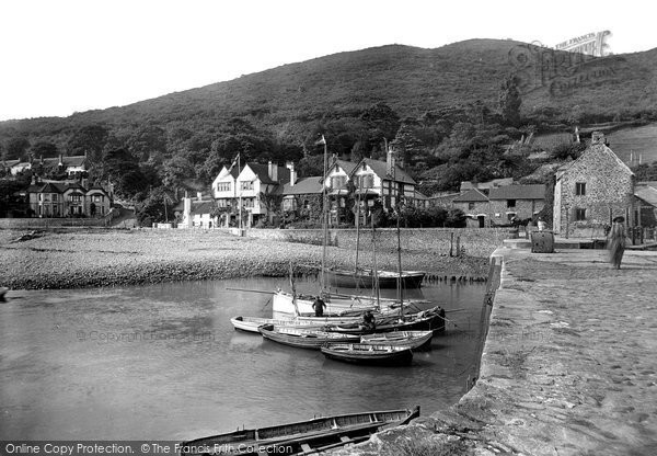 Photo of Porlock Weir, 1907