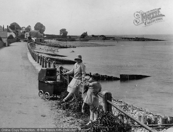 Photo of Porlock Weir, 1929