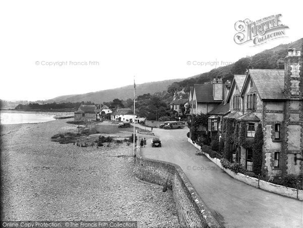 Photo of Porlock Weir, 1929