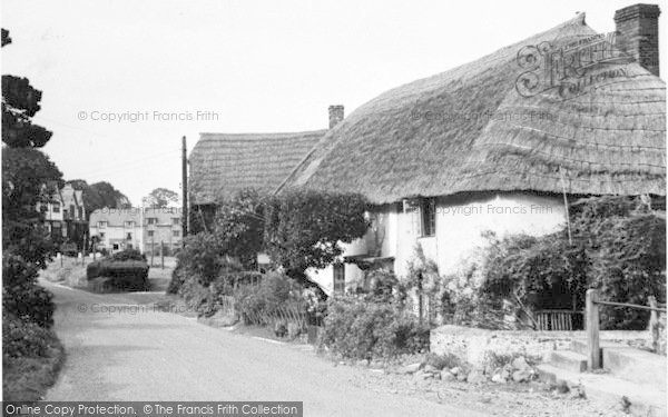 Photo of Porlock Weir, A Pretty Cottage 1939