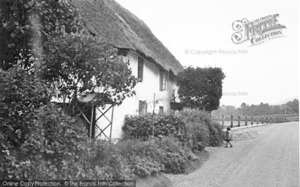 Photo of Porlock Weir, An Old Cottage 1939