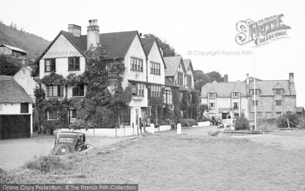 Photo of Porlock Weir, Anchor Hotel And Green 1939