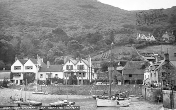 Photo of Porlock Weir, c.1950