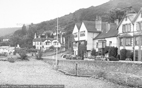 Photo of Porlock Weir, c.1955