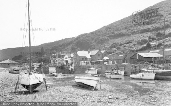 Photo of Porlock Weir, c.1955