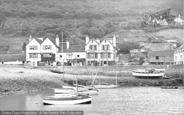 Photo of Porlock Weir, c.1955