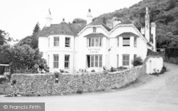 Cottage Hotel c.1960, Porlock Weir