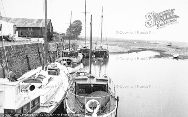 Photo of Porlock Weir, From The Lock Gates c.1955