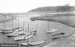 Harbour And Hurlstone Point 1931, Porlock Weir