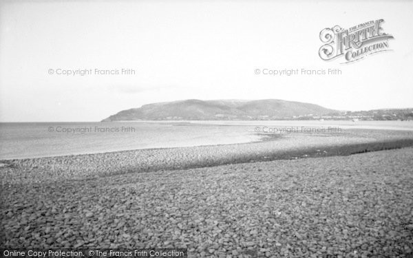 Photo of Porlock Weir, Hurlstone Point c.1960