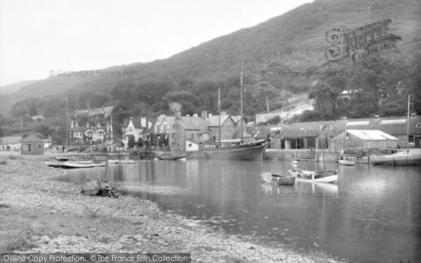 Photo of Porlock Weir, Picturesque View 1935