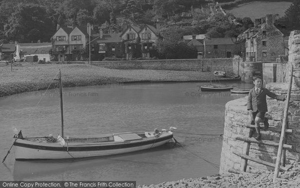 Photo of Porlock Weir, The Harbour 1923
