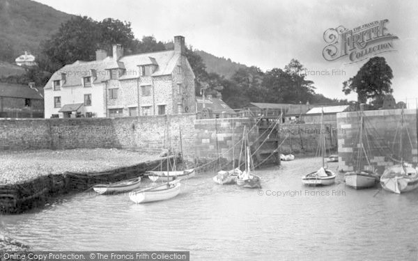 Photo of Porlock Weir, The Harbour 1931